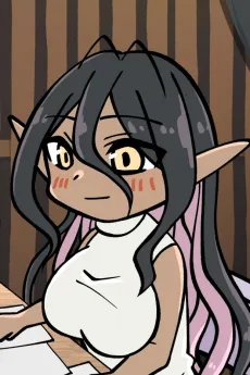 Chotto dake Ai ga Omoi Dark Elf ga Isekai kara Oikakete Kita Mini Anime Gekijou